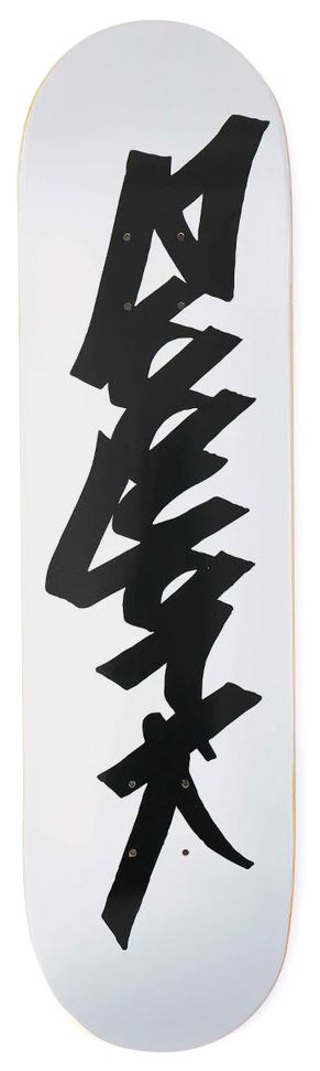 Zoo York 0G 95 Tag White / Black Skateboard Deck - 8.0