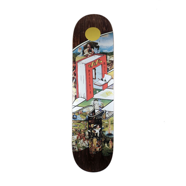 Magenta Vivien Feil Museum Series  Skateboard Deck - 8.25