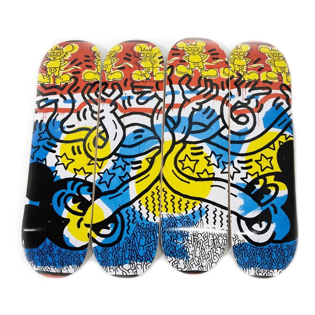 Diamond Hands By Mickey 4 Set (All ) Skateboard Deck - 8.25"