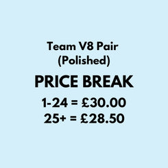 Venture Team V8 (Polished) Skateboard Trucks - 5.8" (Pair)