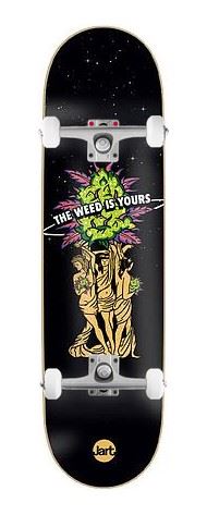 The Weed Is Yours x31.95" HC Jart x Venom Custom Complete Skateboard - 8.5"