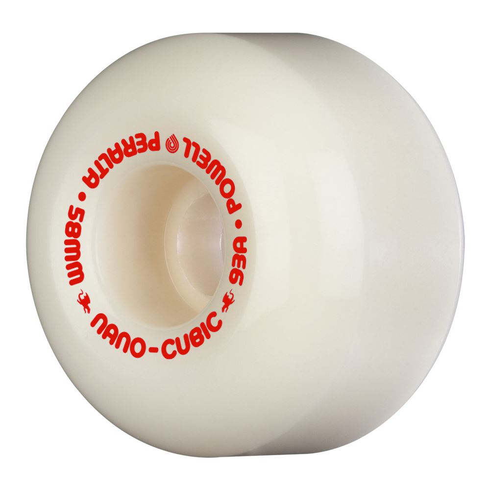 Powell-Peralta™ Dragon AA Nano Cubic • x 37. • 93A • Off White / Red - Skatewarehouse.co.uk