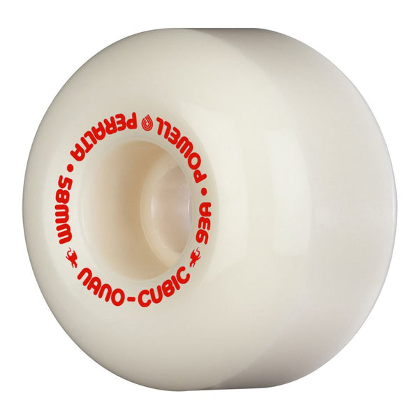 Powell-Peralta™ Dragon AA Nano Cubic • x 37. • 93A • Off White / Red - Skatewarehouse.co.uk