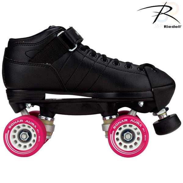 Riedell R3 DERBY - Black - Width Medium Quad Skates