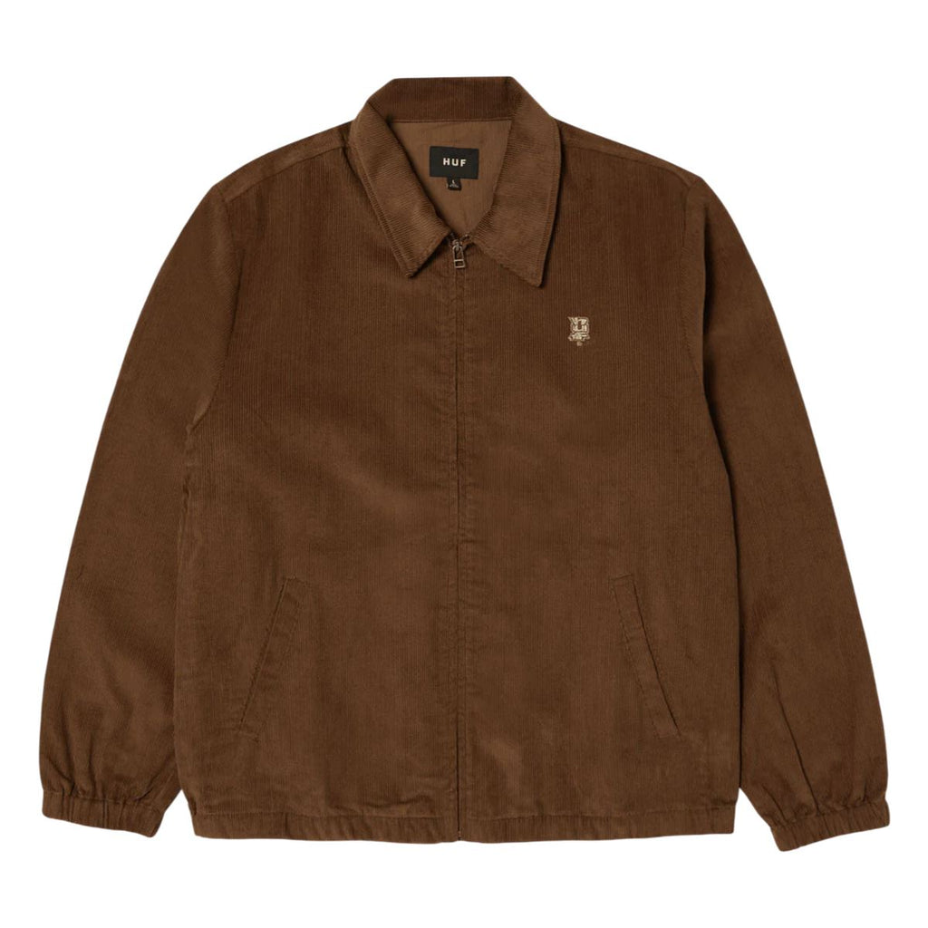 HUF 89 Corduroy Shop Jacket (Chocolate) - S