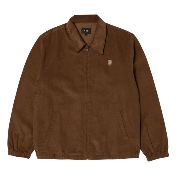 HUF 89 Corduroy Shop Jacket (Chocolate) - S