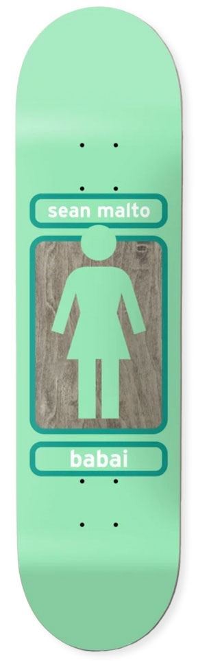 Girl 93 Til Sean Malto Skateboard Deck - 8.0