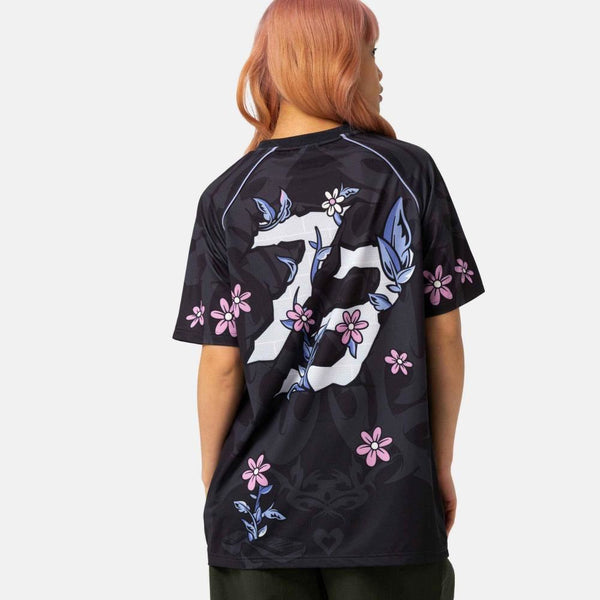Santa Cruz Womens Top Flourish Jersey - Multi - Skatewarehouse.co.uk