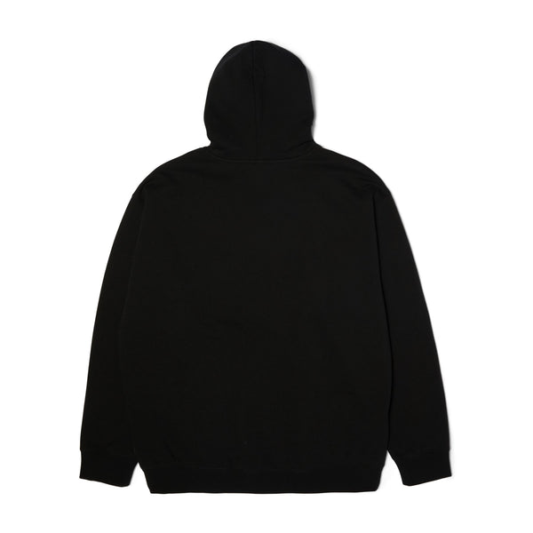 HUF Classic Arch FZ Hoodie (Black / White)