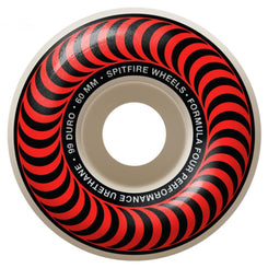 Spitfire Formula Four Skateboard Wheels Classics 99 - Red / Bronze