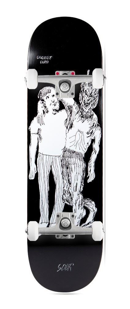 Sour Solution Barney 'Night Friend' x Venom Custom Complete Skateboard - 8.25