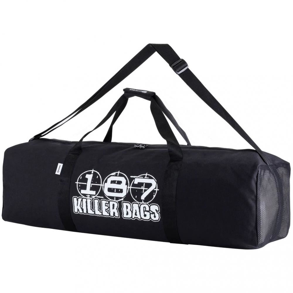 187 Killer Pads Arsenal Duffel Bag Black Arsenal - O/S - Skatewarehouse.co.uk