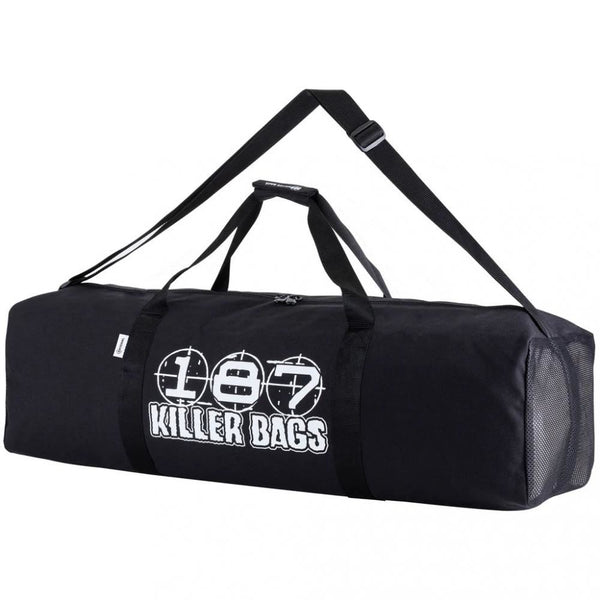 187 Killer Pads Arsenal Duffel Bag Black Arsenal - O/S - Skatewarehouse.co.uk