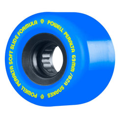 Powell-Peralta Soft Slide Formula Snakes 69mm x 48mm 82A Blue Skateboard Wheels