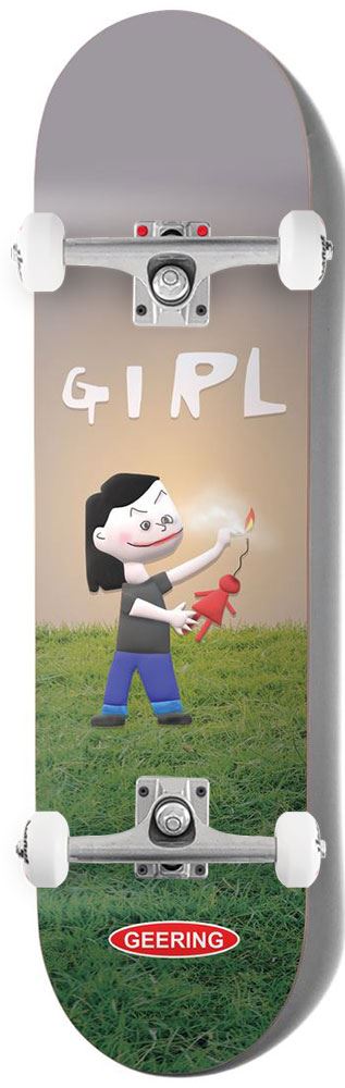 Girl Fireworks Breana Geering x Venom Custom Complete Skateboard - 8.0