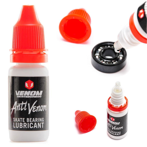 Venom Skateboards Bearing Lubricant For Longer Life & More Speed - 10ml - Skatewarehouse.co.uk