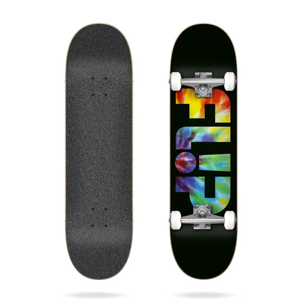 Flip Odyssey Logo Tie Dyel Flip Complete Skateboard - 8.0