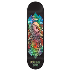 Zero Skateboard Stained Glass Brandon Burleigh Skateboard Deck - 8.5" - Skatewarehouse.co.uk