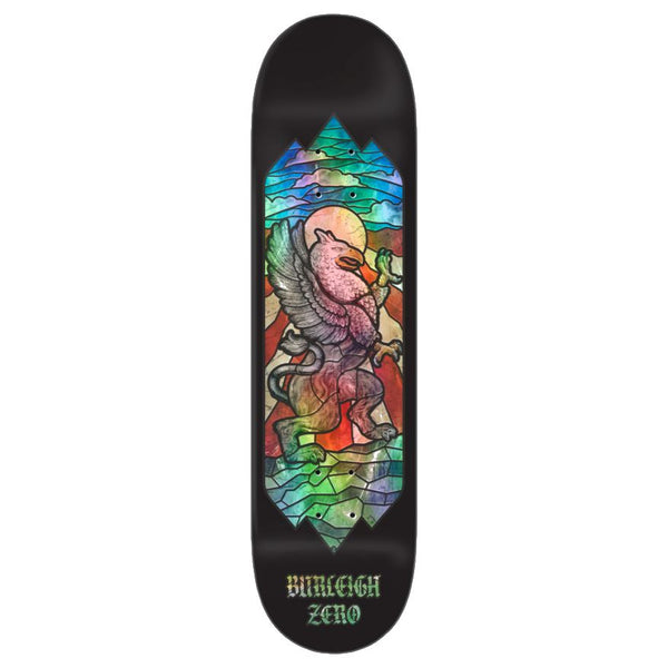 Zero Skateboard Stained Glass Brandon Burleigh Skateboard Deck - 8.5