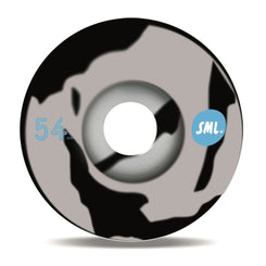 sml. Skateboard Wheels Grocery Bag BLACK/ GREY SWIRL V - Cut 99a AG Formular - Skatewarehouse.co.uk