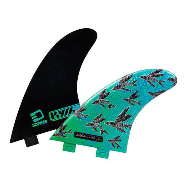 3D Fins - Akila Aipa Twin - Flying Fish (FCS1 / FCS2 / Futures)