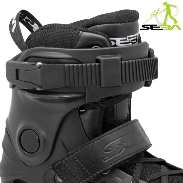 Seba E3 Junior Adjustable In-Line Skates - Black