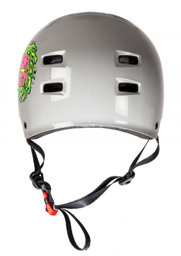 Bullet x Slime Balls Helmet Slime Balls Logo - Grey - Skatewarehouse.co.uk