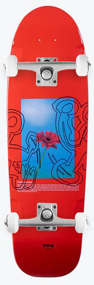 Yow Flora Yow Surf Cruiser x Venom Custom Complete Skateboard - 8.5" - Skatewarehouse.co.uk