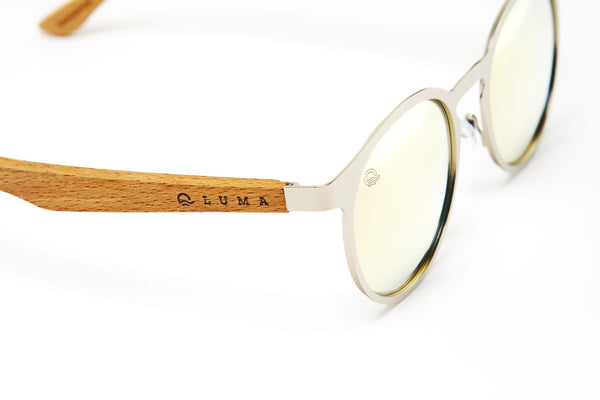 Luma St Ives Recycled Sunglasses - Silver - Skatewarehouse.co.uk