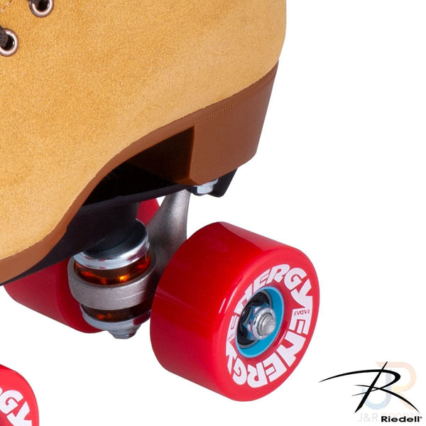 Riedell 135 Zone - Tan Suede - Width Medium Quad Skates