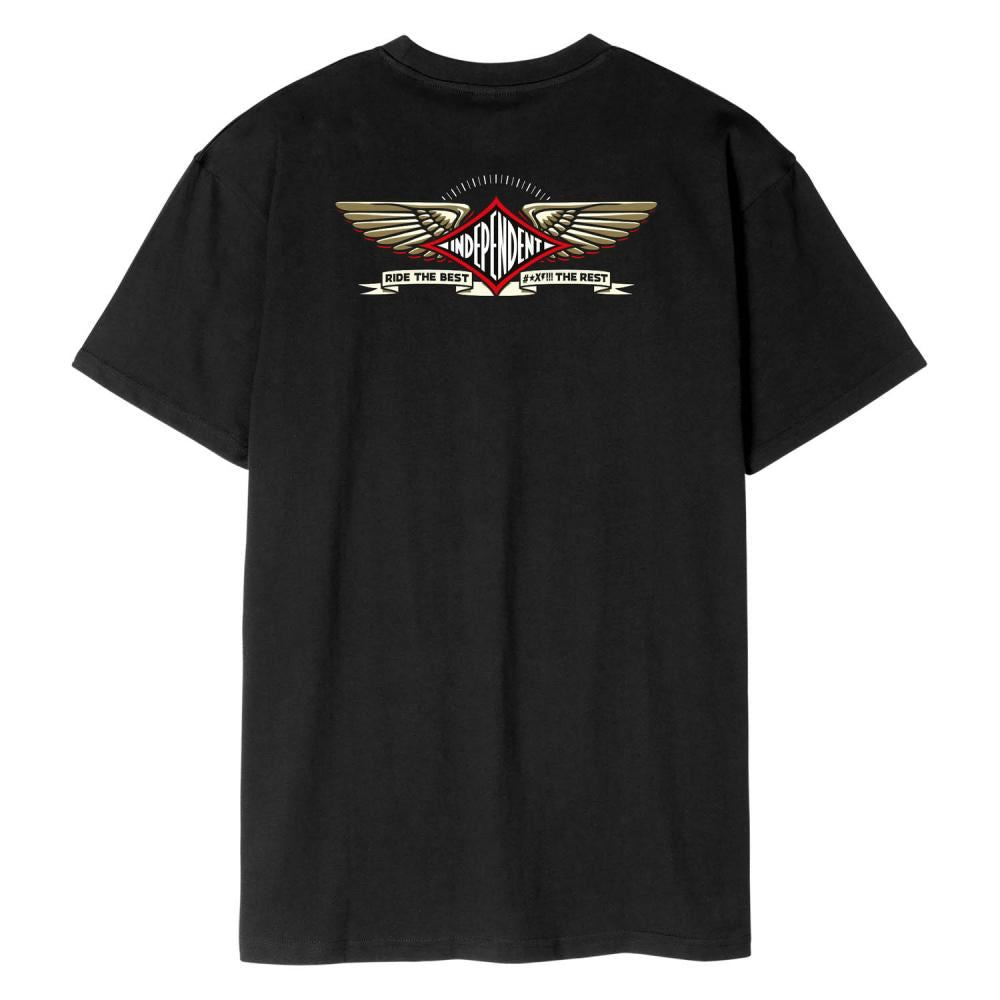 Independent T-Shirt RTB Pilot - Black - Skatewarehouse.co.uk