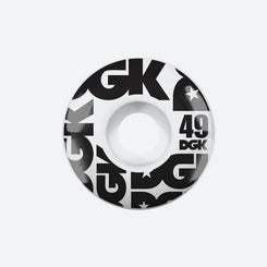 DGK Street Formula Skateboard Wheels - 49mm