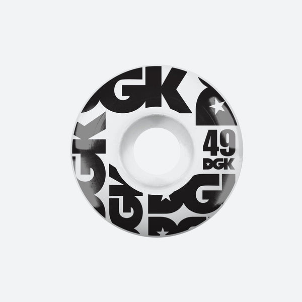 DGK Street Formula Skateboard Wheels - 49mm