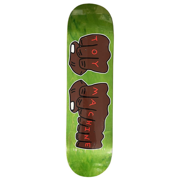 Toy Machine 'Fists' Assorted Woodstain (Spring ') Skateboard Deck - 8.25