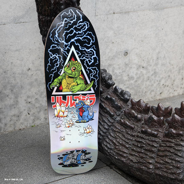 Santa Cruz x Godzilla Jr. Natas Skateboard Deck - 9.89