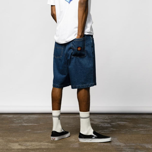 Santa Cruz Shorts Big Shorts - Classic Blue - Skatewarehouse.co.uk