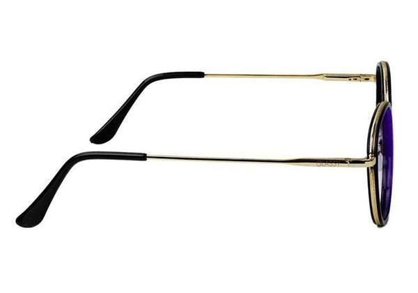 Glassy Eyewear Lincoln Premium Gaming Glasses Black / Gold - Skatewarehouse.co.uk