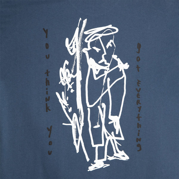 Polar Skate Co Tee | Got Everything (Grey Blue) - M