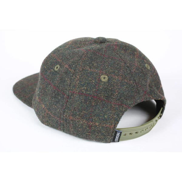Theories Of Atlantis 'Holmes' Stamp Logo Tweed Snapback Hat Plaid