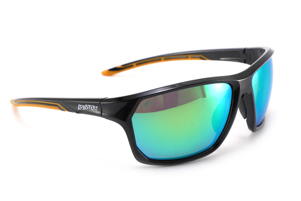 Lobster Eyewear Deadfish - Black Green - Skatewarehouse.co.uk