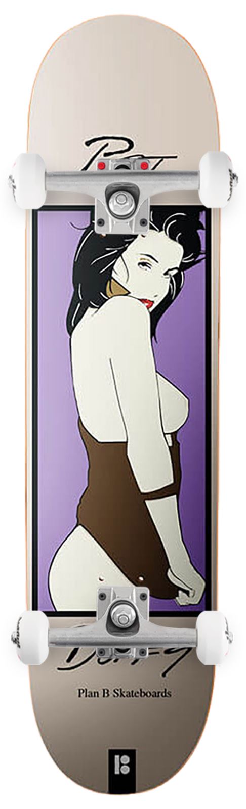 Plan B Girl Duffy Plan B x Venom Custom Complete Skateboard - 8.25