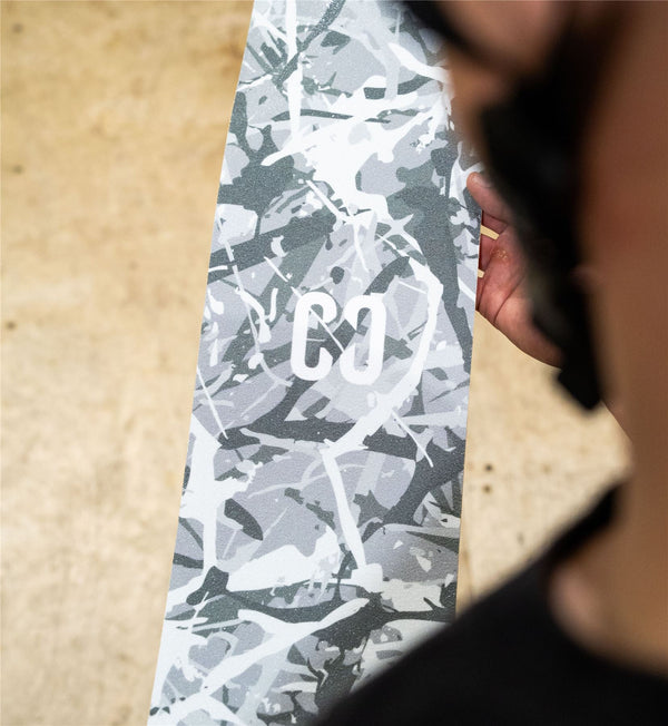 CORE Scooter 6.5" x 22.5" - Icon Snow Camo Scooter Grip Tape