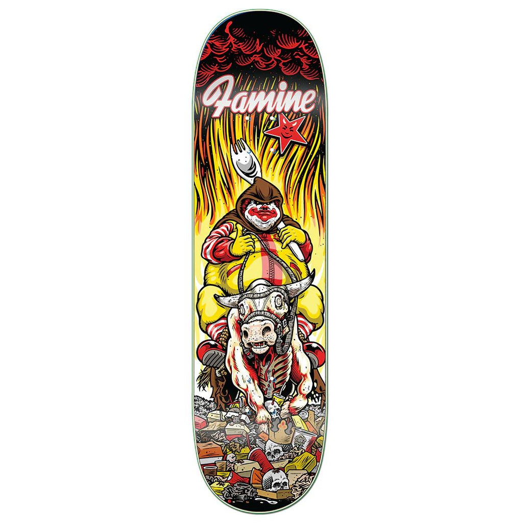 StrangeLove 'Famine' FAOTA x (WB: ) Artwork by Sean Cliver Skateboard Deck - 8.75" - Skatewarehouse.co.uk