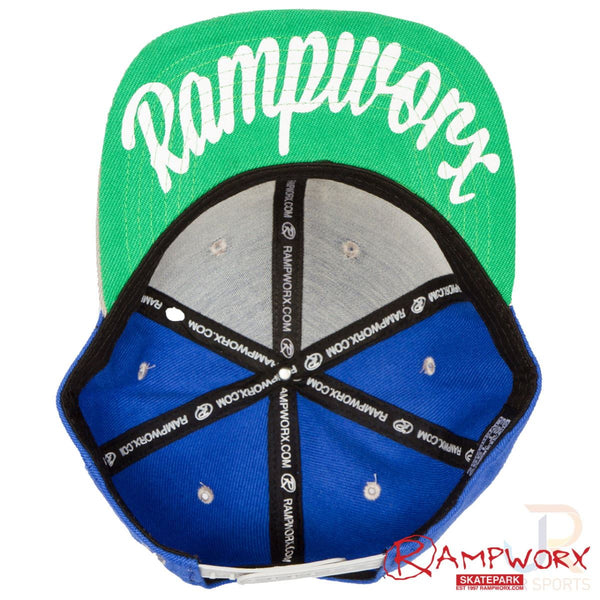 Rampworx Snapbacks LE 97.4 - Blue / Blue / Grey