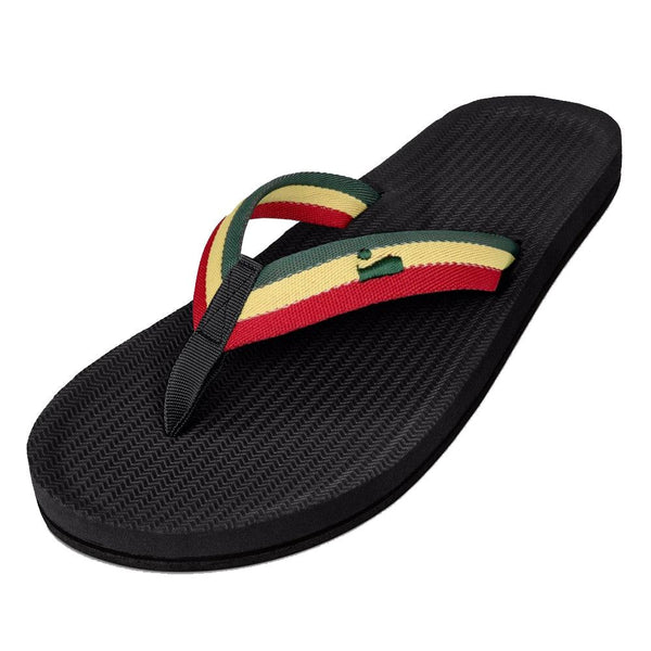 Indosole - Mens Flip Flops - Easy Living - Reggae Shoes