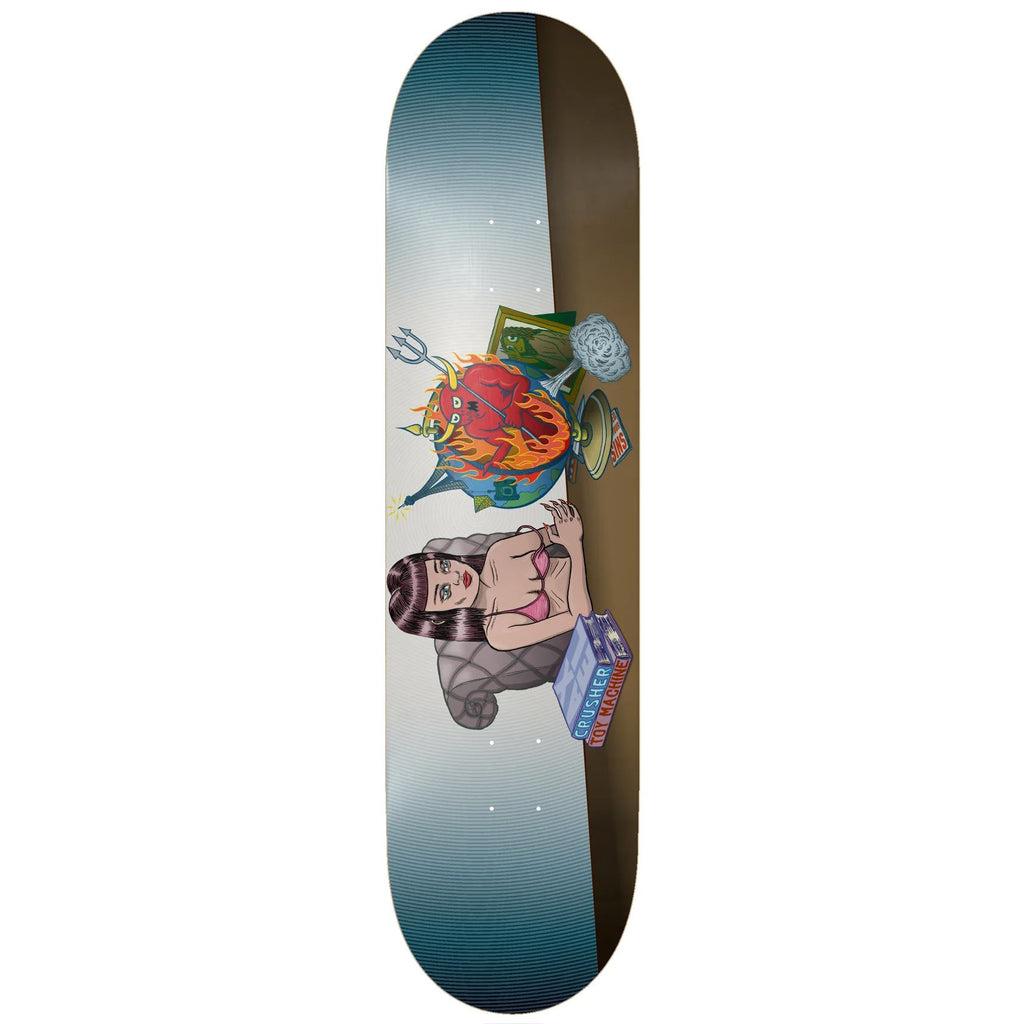 Toy Machine Axel Cruysberghs 'Globe' Skateboard Deck - 8.38" - Skatewarehouse.co.uk