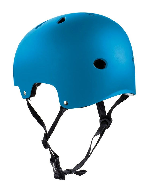 SFR Essentials Skateboard Bike Helmet - Matt Blue - Skatewarehouse.co.uk
