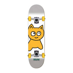 Meow Big Cat White 8" - 8, Default Complete Skateboard - 8.0"