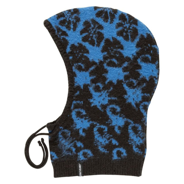 Santa Cruz Womens Accessories Meyer Freestyle Knit Hood Blue / Black - O/S - Skatewarehouse.co.uk