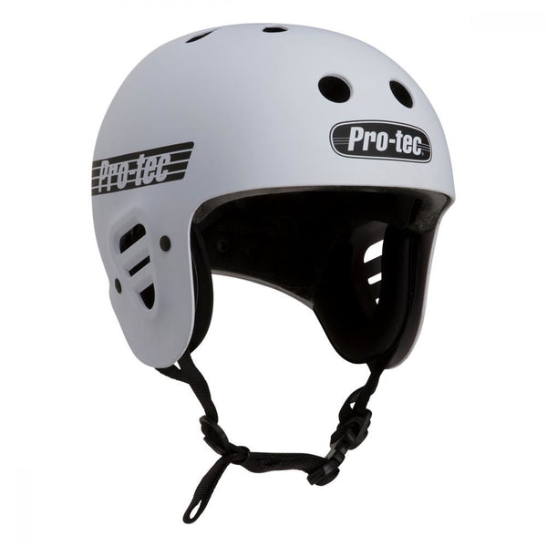 Pro-Tec Helmet Full Cut Cert - Matte White - Skatewarehouse.co.uk